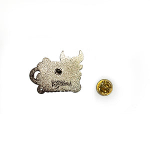"Maybe Today Satan" Enamel Pin